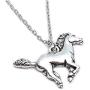 Horse Pendant Horse Necklaces for Girls Teen Birthday Gift Silver