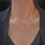 Madaory, Butterfly Necklace, Stainless Steel Choker, 18K Gold Plated Stainless Steel Choker Necklace for Women Girls, Butterfly Pendant Madaory, Butterfly Necklace, Stainless Steel Choker, 18K Gold Plated Stainless Steel Choker Necklace for Women Girls, Butterfly Pendant