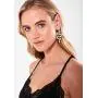 GLBCC Snake Earrings for Women,18 K Gold Plated Snake Dangle Earrings Punk Chunky Serpent Charm Pendant Necklace Dainty Rhinestone Huggie Hoop Earrings Necklaces Jewelry Set for Women Men