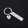 CENWA 1st 5th 10th 20th Wedding Anniversary Keychain for Couples First Anniversary Five Ten Twenty Years Anniversary Jewelry