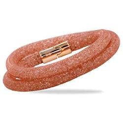 Swarovski Stardust Pink Double Wrap Bracelet 5089853