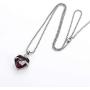 Roselove Jewelry Urn Necklaces for Ashes for Women Cremation Necklace Heart Keepsake Gift