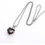 Roselove Jewelry Urn Necklaces for Ashes for Women Cremation Necklace Heart Keepsake Gift