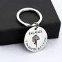 Gzrlyf Yoga Keychain Meditation Gifts for Yoga Lovers Yoga Instructor Yogi Gifts I am Rooted but I Flow Gzrlyf Yoga Keychain Meditation Gifts for Yoga Lovers Yoga Instructor Yogi Gifts I am Rooted but I Flow