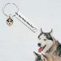 WSNANG Best Husky Mom Ever Keychain Husky Jewelry Dog Mom Gift Dog Lover Jewelry for Husky Lover