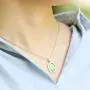 MOJO JEWELRY Handmade Made Mood Stone Mood Pendant Sterling Silver Plated Mood Necklace with Stainless Steel Chain 16''+2'', MJ20NK-05 MOJO JEWELRY Handmade Made Mood Stone Mood Pendant Sterling Silver Plated Mood Necklace with Stainless Steel Chain 16''+2'', MJ20NK-05