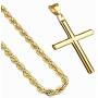 FZTN Jewelry 3mm Twisted Rope Chain Link Necklace Diamond Cut 18K White Gold Plated for Men Women Boys Girls 18-26 Inches