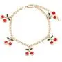 Cherry Tennis Chain Necklace Bracelet Earrings Set Shining Crystal Fruits Choker Necklace Bohemian Cherry Charm Bling Hip Hop Necklace Bracelet Set for Women Girls Jewelry Cherry Tennis Chain Necklace Bracelet Earrings Set Shining Crystal Fruits Choker Necklace Bohemian Cherry Charm Bling Hip Hop Necklace Bracelet Set for Women Girls Jewelry