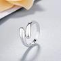 JEVI Necklace Earrings Jewelry Set Silver Water Drop Ring Bangle Set for Women Girls Birthday Mother’s Day