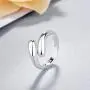 JEVI Necklace Earrings Jewelry Set Silver Water Drop Ring Bangle Set for Women Girls Birthday Mother’s Day JEVI Necklace Earrings Jewelry Set Silver Water Drop Ring Bangle Set for Women Girls Birthday Mother’s Day