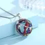 JUSTKIDSTOY Cardinal Necklace Jewelry 925 Sterling Silver Cute Red Bird Pendant Necklace with Crystal Memorial Gifts for Women Girls JUSTKIDSTOY Cardinal Necklace Jewelry 925 Sterling Silver Cute Red Bird Pendant Necklace with Crystal Memorial Gifts for Women Girls