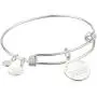 Alex and Ani Halos & Glories, Initial P Shiny Silver Bangle Bracelet Alex and Ani Halos & Glories, Initial P Shiny Silver Bangle Bracelet