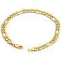 GM Jewelry Men Women Children Stainless Steel Figaro Link Chain Bracelet 6mm 8 GM Jewelry Men Women Children Stainless Steel Figaro Link Chain Bracelet 6mm 8