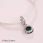 Pandora Jewelry Inspirational Stars Dangle Cubic Zirconia Charm in Sterling Silver