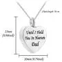 HQ Until I Hold You in Heaven - Urn Necklace for Ashes Cremation Jewelry Stainless Steel Keepsake Memorial Pendant Necklace for Women/Men HQ Until I Hold You in Heaven - Urn Necklace for Ashes Cremation Jewelry Stainless Steel Keepsake Memorial Pendant Necklace for Women/Men