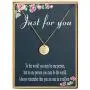 Mothers Day Gifts Initial Necklace Dainty Round Disc Letters Alphabet Pendant Necklace 14K Real Gold Plated Personalized Pendant Necklace for Women Mothers Day Gifts Initial Necklace Dainty Round Disc Letters Alphabet Pendant Necklace 14K Real Gold Plated Personalized Pendant Necklace for Women