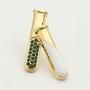hanreshe Chill Pill Pin Medical Jewelry 2 Pieces Enamel Brooch Pins Set Nurse Doctor Graduation Medical Student Chemistry Brooch (Chill Pill Pin)