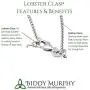 Men’s Silver Celtic Cross Pendant Double Sided 20 Inches Chain Made in Ireland Men’s Silver Celtic Cross Pendant Double Sided 20 Inches Chain Made in Ireland
