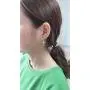 Dainty CZ Cross Dangle Hoop Earrings for Women Girls S925 Sterling Silver with Charms Cubic Zirconia Vintage Boho Baroque Crisscross Religious Drop Dangling Tiny Huggie Hoops Cartilage Helix Jewelry