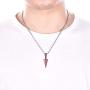 starchenie Arrowhead Pendant Necklace Stainless Steel Spear Point Jewelry for Men