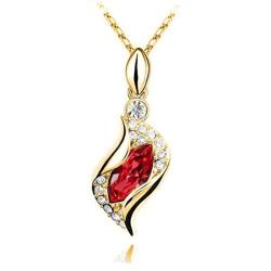 MAFMO Women Colorful Gold Jewelry Set Fashion Crystal Necklace Bracelet Earrings