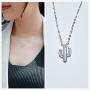 Your Always Charm Cactus Necklace,BFF Friendship Necklace with Gift Card