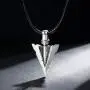 MANBU 925 Sterling Silver Urn Necklace for Men - Arrowhead Memorial Pendant Bar Urn Necklace Cremation Ash Jewelry Bereavement Keepsakes Gift for Loss of a Loved One MANBU 925 Sterling Silver Urn Necklace for Men - Arrowhead Memorial Pendant Bar Urn Necklace Cremation Ash Jewelry Bereavement Keepsakes Gift for Loss of a Loved One