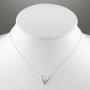 SUVANI Sterling Silver Vintage Stag Deer Elk Head Pendant Necklace 17.5 inches Women Jewelry