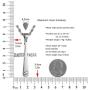 HZMAN Baseball Bat Cross Stainless Steel Pendant Necklace with 20'' 24'' 28'' Rope Chain