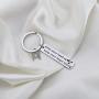 ENSIANTH Friend Inspiring Gift Butterfly Memorial Keychain Strong Encouragement Gift Faith Keychain