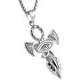 AsAlways Men & Women 18K Gold Eye of Horus Egypt Charm Jewelry Good Luck Success Amulet Friendship Cross pendant