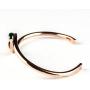 Tskies Copper Bracelet for Women Authentic Inlaid Turquoise Stone Native American Made Jewelry