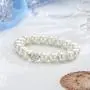 SEVENSTONE Faux Pearl Crystal Choker Necklace Earring Bracelet Jewelry Set for Women Wedding Bridal Jewelry SEVENSTONE Faux Pearl Crystal Choker Necklace Earring Bracelet Jewelry Set for Women Wedding Bridal Jewelry