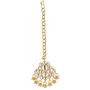Jwellmart Indian Diva Collection Pearl Rani Haar Necklace Set in Kundan Stones for Women and Girls