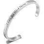 MAOFAED I can do Hard Things Cuff Bracelet Inspiration Jewelry Goddaughter Gifts