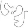 Wellme Sterling Silver 1mm/1.5mm/2mm Gliding Rolo Cable Chain Necklace 16’’-40’’ Wellme Sterling Silver 1mm/1.5mm/2mm Gliding Rolo Cable Chain Necklace 16’’-40’’