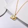 PROSTEEL Stainless Steel Initial Name Necklace, A to Z Initial Letter Personalized Necklaces for Men Women, Gold/Silver/Black Tone, 20inch-22inch Adjustable, Come Gift Box