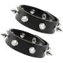taffeta alley Leather Bracelet Studded Spike Rivet Cuff Unisex Spike Choker and Goth Bangle Set taffeta alley Leather Bracelet Studded Spike Rivet Cuff Unisex Spike Choker and Goth Bangle Set