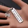 MAOFAED Butterfly Gift Butterfly Memorial Gift Butterfly Lover Gift Loss of Love One Gift Butterflies Appear When Angels are Near