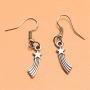 coadipress Star Trails Dangle Drop Earrings for Women Girls Fashion Silver Planted Meteor Shape Earrings Gift Jewelry