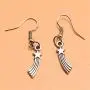 coadipress Star Trails Dangle Drop Earrings for Women Girls Fashion Silver Planted Meteor Shape Earrings Gift Jewelry