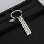 ENSIANTH Oyster Lover Keychain The World is Your Oyster,You are The Pearl Keychain Beach Gift Pearl Shell Gift Positive Thinker Gift