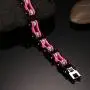 BEMI Cool Style Gothic 10MM Wide Bike Motorcycle Chain Polished Stainless Steel Link Bracelet for Men