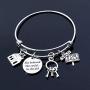 Realtor Gift She Believed She Could Bracelet Real Estate Agent Jewelry Gift Inspirational Gift Appreciation Gift(she Believe Realtor BR)