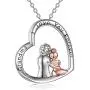 POPLYKE Sterling Silver Grandma/Sister/Mother Necklace Jewelry Gifts for Mom Grandma Sister POPLYKE Sterling Silver Grandma/Sister/Mother Necklace Jewelry Gifts for Mom Grandma Sister