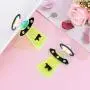 FENICAL UFO Earring Exaggerated Earring Acrylic Earring Drop for Woman Girls Ladies 1Pair FENICAL UFO Earring Exaggerated Earring Acrylic Earring Drop for Woman Girls Ladies 1Pair