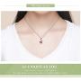 Lorrifal 925 Sterling Silver Halloween Dangle Charm Bead Jewelry Pendant Necklace Fit Pandora Bracelet for Women Teen Girls Gift