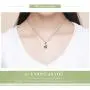 Lorrifal 925 Sterling Silver Halloween Dangle Charm Bead Jewelry Pendant Necklace Fit Pandora Bracelet for Women Teen Girls Gift