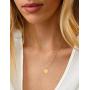 YANCHUN Gold Initial Necklace for Women Heart Pendant Initial Letter Necklaces Alphabet Monogram Necklaces for Girls Jewelry Gift
