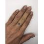 Round Labradorite Delicate Ring- 925 Sterling Silver- Ethnic Tribal and Boho Chic Jewelry - Fashionable and Stylish for Girls and Women -US Size 5-9